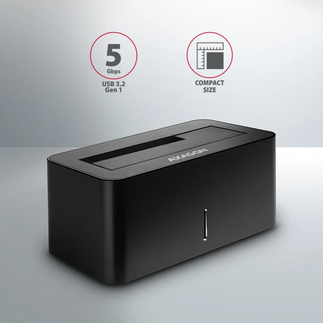 Док-станция Axagon USB 3.0 – SATA 6G для HDD ADSA-SN Black (8595247905383)