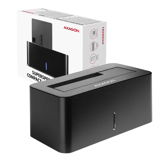 Док-станция Axagon USB 3.0 – SATA 6G для HDD ADSA-SN Black (8595247905383)