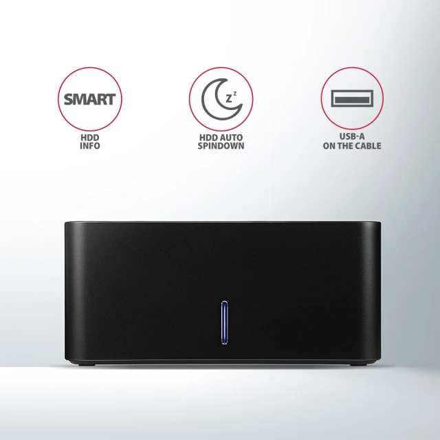 Док-станция Axagon USB 3.0 – SATA 6G для HDD ADSA-SN Black (8595247905383)