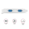 PCI-Express карта Axagon PCEA-S2N з двома послідовними портами 250 кбіт/с (8595247905406)