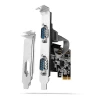 PCI-Express карта Axagon PCEA-S2N з двома послідовними портами 250 кбіт/с (8595247905406)