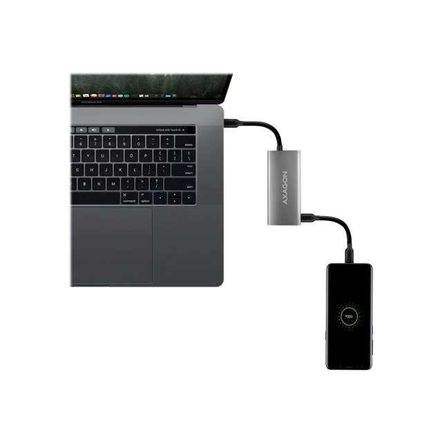USB-хаб Axagon HMC-4G2 SuperSpeed USB-C 10Gbps SPEEDSTER 4 (8595247905437)