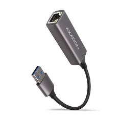 Мережевий адаптер Axagon ADE-TR USB 3.2 Gen 1 Gigabit Ethernet 10/100/1000 Мбіт (8595247905567)
