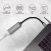 Мережевий адаптер Axagon ADE-TRC USB-C 3.2 Gen 1 Gigabit Ethernet 10/100/1000 Мбіт (8595247905574)