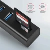 USB-хаб Axagon HMA-CR3A SuperSpeed USB-A з кардрідером (8595247905581)