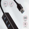 USB-хаб Axagon HMA-CR3A SuperSpeed USB-A з кардрідером (8595247905581)