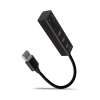 USB-хаб Axagon HMA-CR3A SuperSpeed USB-A з кардрідером (8595247905581)