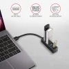 USB-хаб Axagon HUE-M1A 4 порти USB 3.2 Gen 1 металевий (8595247905628)