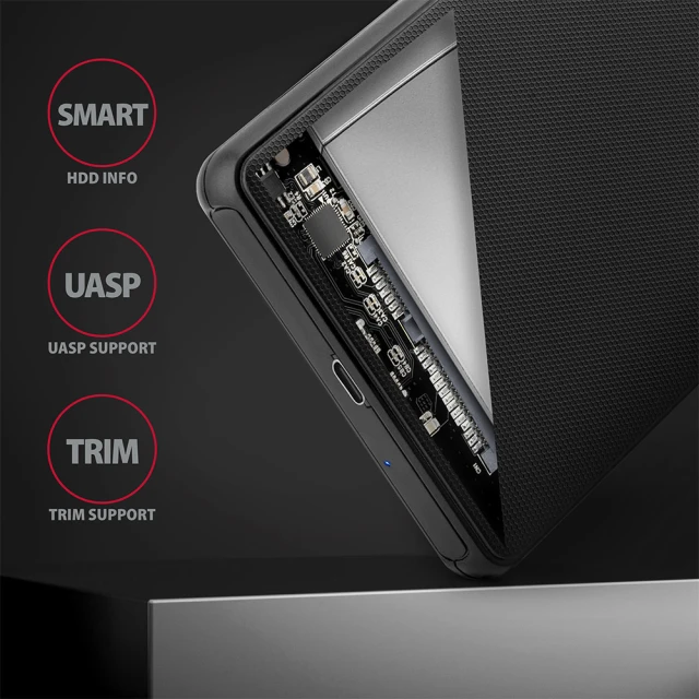 Внешний бокс Axagon USB 3.2 Gen 1 – SATA 6G для 2.5