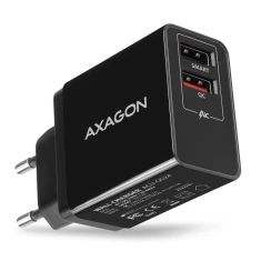 Сетевое зарядное устройство Axagon ACU-QS24 2 порта USB QC3.0 24 Вт (8595247905857)