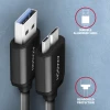 Кабель Axagon BUMM3-AM10AB USB Type-A — USB Micro-B 1 м Black (8595247905925)