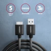 Кабель Axagon BUMM3-AM10AB USB Type-A — USB Micro-B 1 м Black (8595247905925)