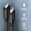 Кабель Axagon BUCM3-CM10AB USB Type-C — USB Type-C 1 м Black (8595247905949)