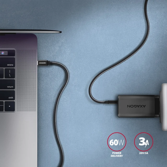 Кабель Axagon BUCM3-CM10AB USB Type-C — USB Type-C 1 м Black (8595247905949)