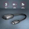 Перехідник Axagon USB-C на USB-A female 20 см (8595247905994)