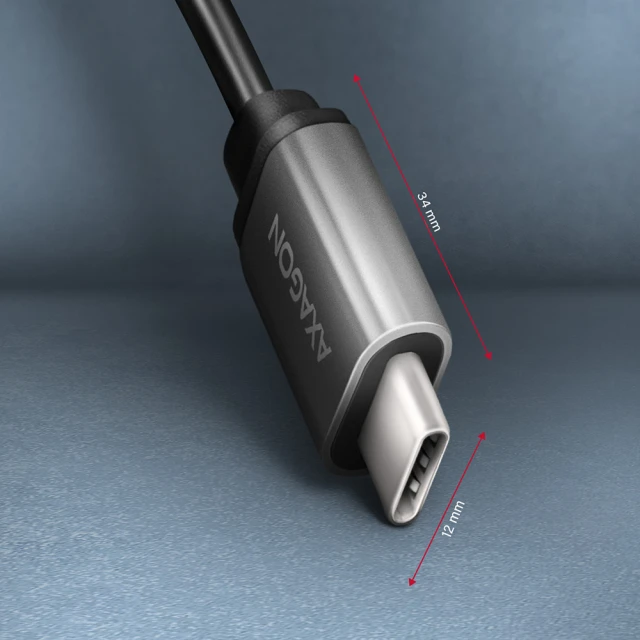 Перехідник Axagon USB-C на USB-A female 20 см (8595247905994)