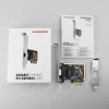 Мережева карта Axagon PCEE-GRF PCI-Express Gigabit Ethernet Realtek (8595247906120)