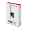 Мережева карта Axagon PCEE-GRF PCI-Express Gigabit Ethernet Realtek (8595247906120)