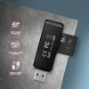 Картридер Axagon CRE-S2N USB 3.2 Gen1 з прямим роз'ємом USB-A (8595247906137)