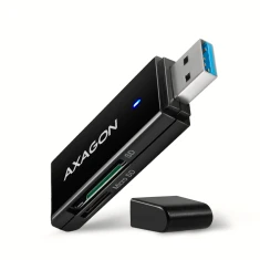Картридер Axagon CRE-S2N USB 3.2 Gen1 з прямим роз'ємом USB-A (8595247906137)