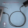 Кабель Axagon BUCM3-AM10AB USB Type-A — USB Type-C 1 м Black (8595247906250)