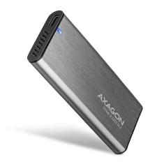 Зовнішній бокс Axagon USB-C 3.2 Gen 2 металевий для M.2 NVMe і SATA SSD (8595247906328)