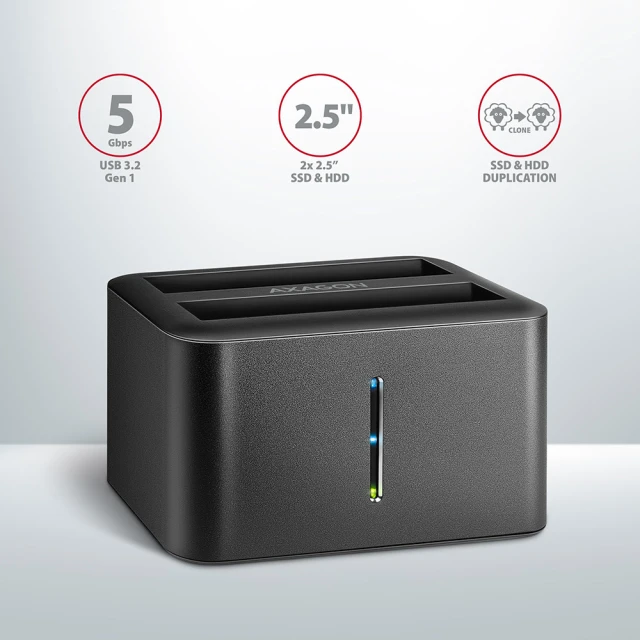 Док-станція Axagon USB для 2x 2.5