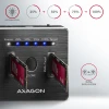 Док-станція Axagon ADSA-M2C USB-C 3.2 Gen2 для 2x NVMe SSD з функцією клонування (8595247906496)