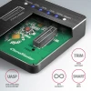 Док-станція Axagon ADSA-M2C USB-C 3.2 Gen2 для 2x NVMe SSD з функцією клонування (8595247906496)