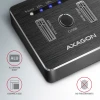 Док-станція Axagon ADSA-M2C USB-C 3.2 Gen2 для 2x NVMe SSD з функцією клонування (8595247906496)