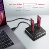 Док-станція Axagon ADSA-M2C USB-C 3.2 Gen2 для 2x NVMe SSD з функцією клонування (8595247906496)