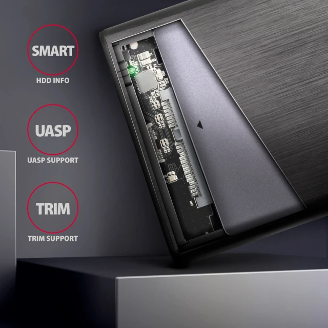 Зовнішній бокс Axagon USB 3.2 Gen 1 – SATA 6G для 2.5