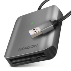 Кардрідер Axagon CRE-S3 USB-A 3.2 Gen 1 алюмінієвий 3 слоти (8595247906625)