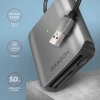 Кардрідер Axagon CRE-S3 USB-A 3.2 Gen 1 алюмінієвий 3 слоти (8595247906625)