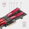 Контроллер Axagon PCIe 2x NVMe M.2 PCEM2-ND (8595247906717)