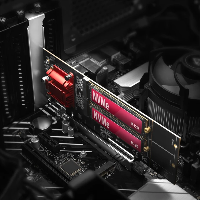 Контроллер Axagon PCIe 2x NVMe M.2 PCEM2-ND (8595247906717)