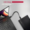 Зовнішній бокс Axagon USB 3.2 Gen 1 SATA 6G алюмінієвий ребристий для 3.5