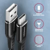 Кабель Axagon BUCM-AM15AB USB Type-C — USB Type-A 1.5 м (8595247906854)