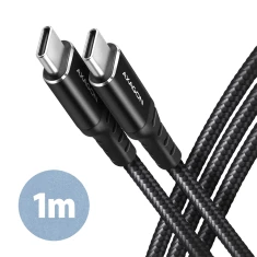 Кабель Axagon BUCM-CM10AB USB Type-C — USB Type-C 1 м (8595247906878)