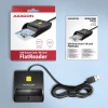 Кардрідер Axagon CRE-SM3N USB-A для смарт-карт настільний (8595247906915)