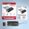 Картрідер Axagon CRE-SMP2A USB-A + USB-C (8595247906953)