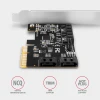 Контролер Axagon PCES-SA4X4 PCIe 4x SATA 6G (8595247906977)