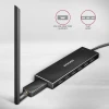 USB-хаб Axagon HUE-F7A SuperSpeed USB-A FLAT (8595247907035)
