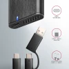 Зовнішній бокс Axagon USB-C 3.2 Gen 2 металевий для M.2 NVMe і SATA SSD (8595247907097)