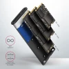 Зовнішній бокс Axagon USB-C 3.2 Gen 2 металевий для M.2 NVMe і SATA SSD (8595247907097)