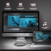 Перехідник Axagon USB-C to HDMI активний 0.25 м (8595247907141)