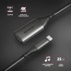 Перехідник Axagon USB-C to HDMI активний 0.25 м (8595247907141)