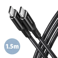 Кабель Axagon BUCM-CM15AB USB Type-C — USB Type-C 1.5 м (8595247907387)