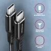 Кабель Axagon BUCM-CM15AB USB Type-C — USB Type-C 1.5 м (8595247907387)