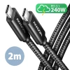 Кабель Axagon BUCM2-CM20AB USB Type-C — USB Type-C 2 м Black (8595247907417)